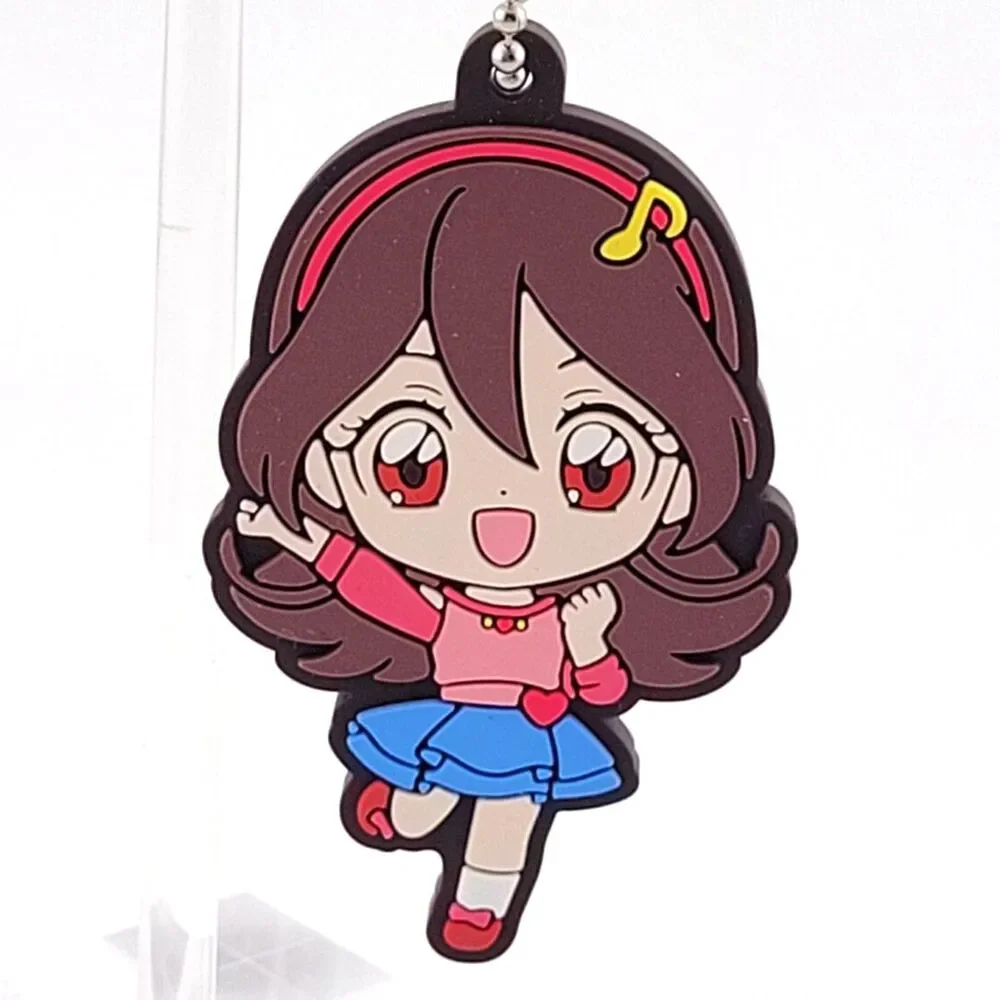 Uta Sakura - Bandai You and Idol Pretty Cure Red Rubber Mascot